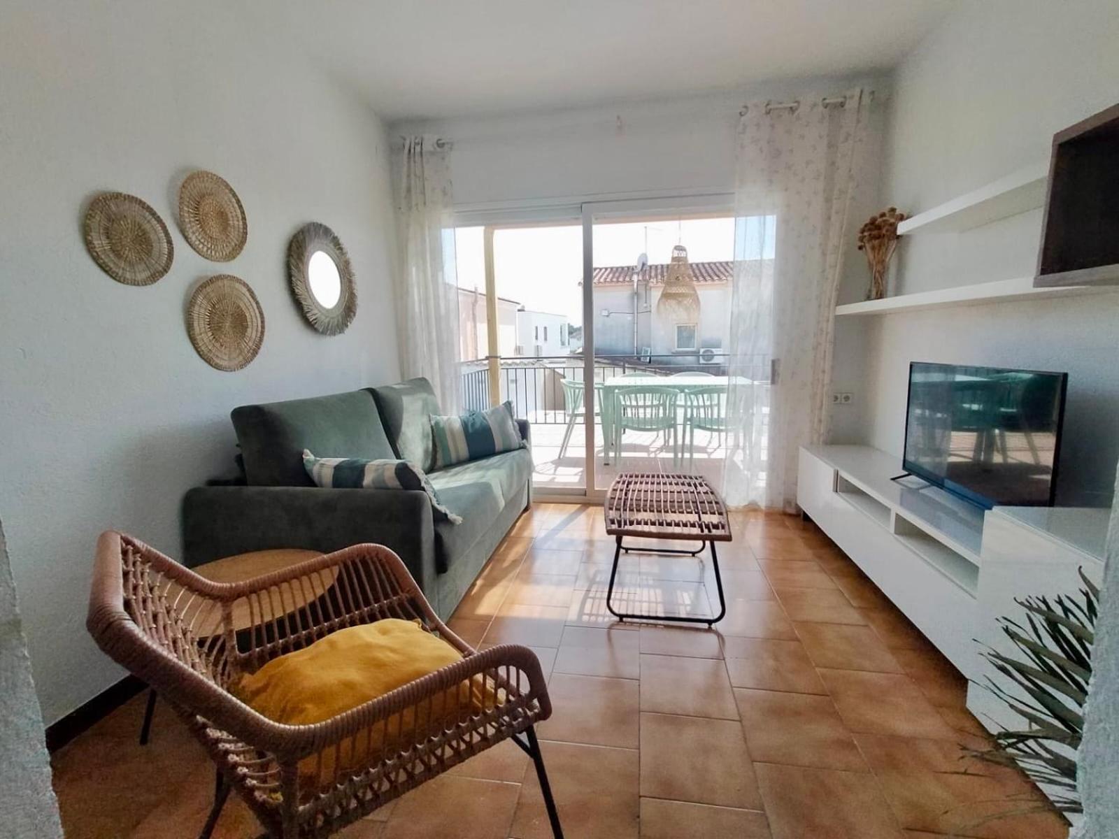 Gorgot P1 I Apartamento Con Terraza Y Piscina Comunitaria Cerca De La Playa Empuriabrava Buitenkant foto
